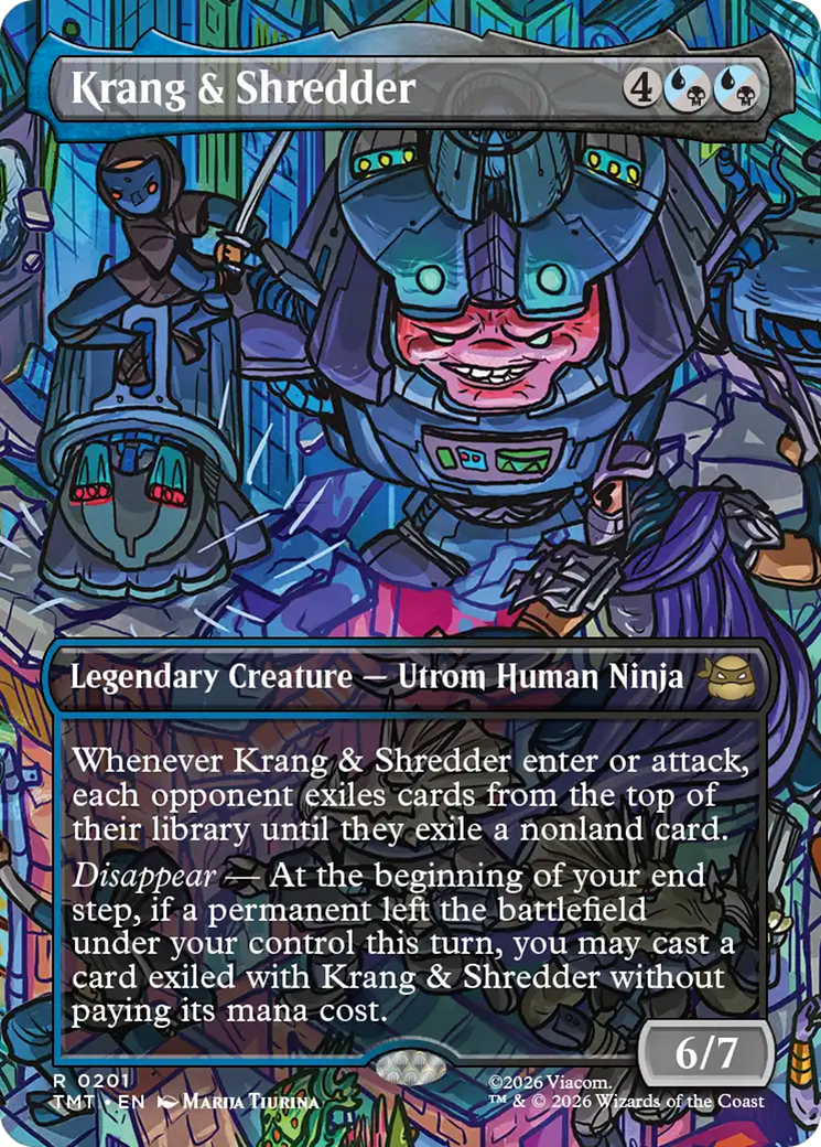 Krang & Shredder (Borderless) [Teenage Mutant Ninja Turtles] | L.A. Mood Comics and Games
