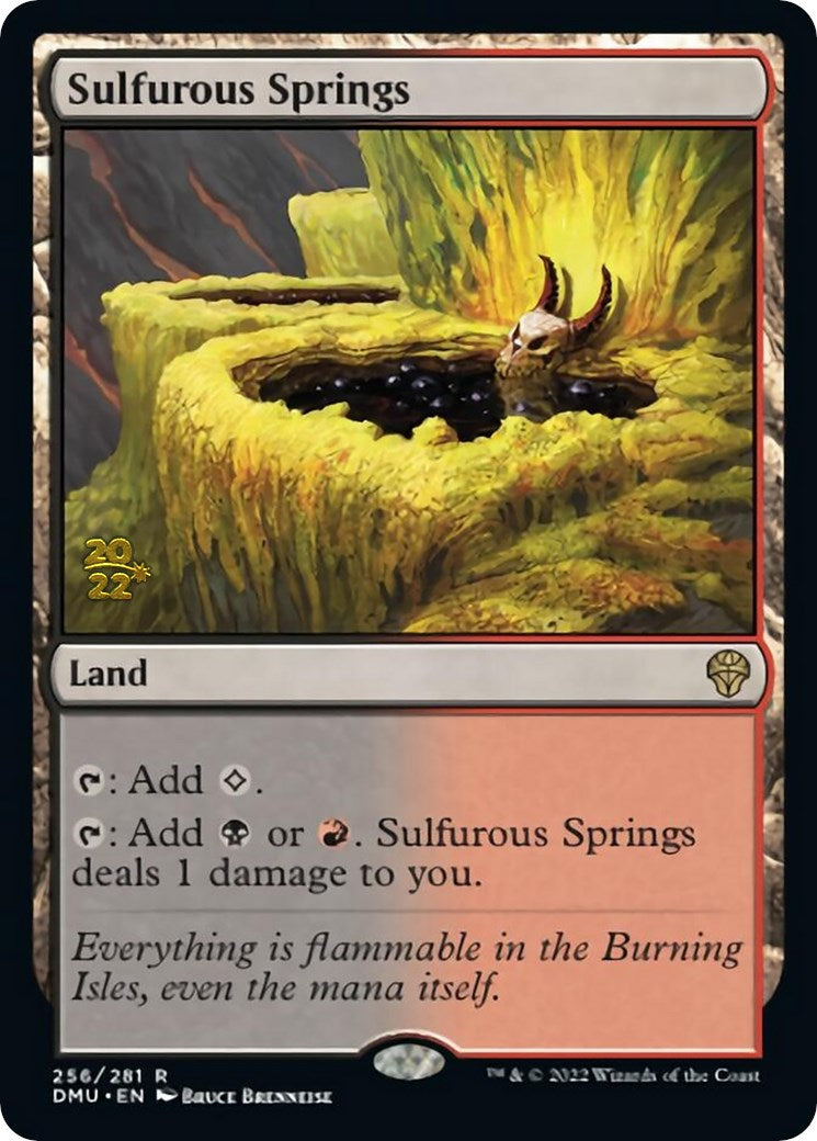 Sulfurous Springs [Dominaria United Prerelease Promos] | L.A. Mood Comics and Games