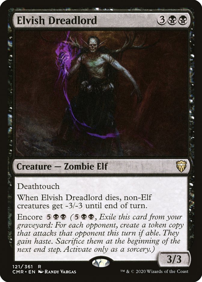 Elvish Dreadlord [Commander Legends] | L.A. Mood Comics and Games
