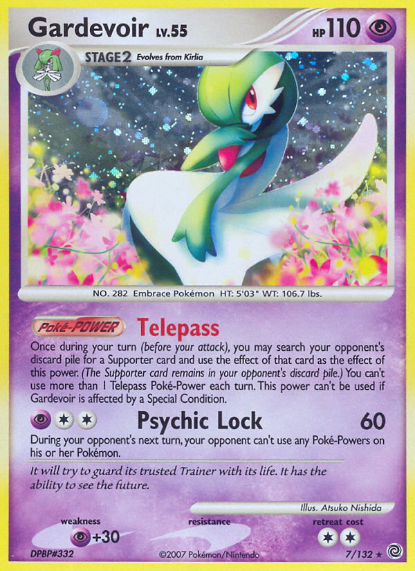 Gardevoir (7/132) [Diamond & Pearl: Secret Wonders] | L.A. Mood Comics and Games