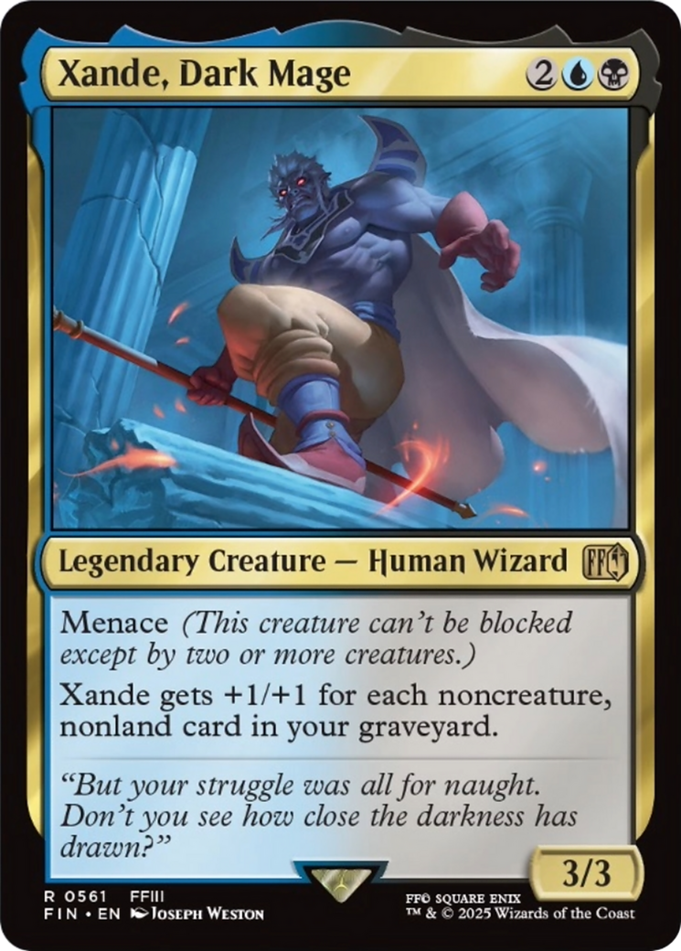 Xande, Dark Mage [FINAL FANTASY] | L.A. Mood Comics and Games
