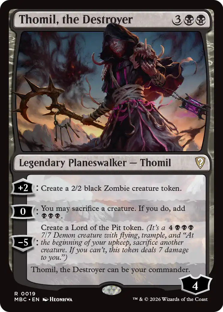 Thomil, the Destroyer [Mystery Booster: Commander Edition] | L.A. Mood Comics and Games