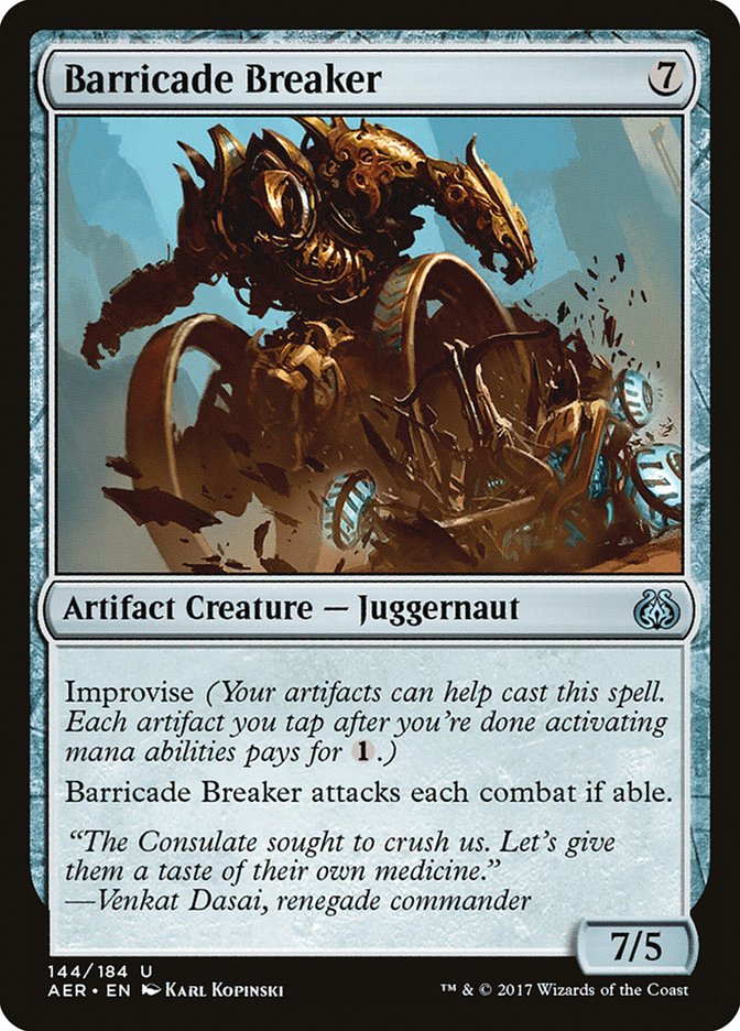 Barricade Breaker [Aether Revolt] | L.A. Mood Comics and Games
