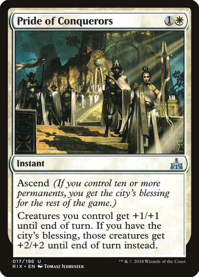 Pride of Conquerors [Rivals of Ixalan] | L.A. Mood Comics and Games