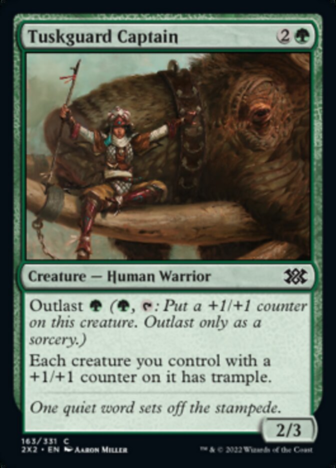 Tuskguard Captain [Double Masters 2022] | L.A. Mood Comics and Games