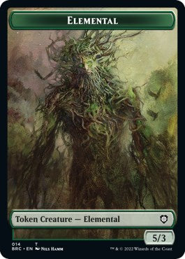 Elemental Token [The Brothers' War Commander Tokens] | L.A. Mood Comics and Games