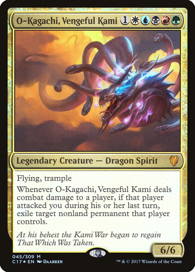 O-Kagachi, Vengeful Kami [Commander 2017] | L.A. Mood Comics and Games