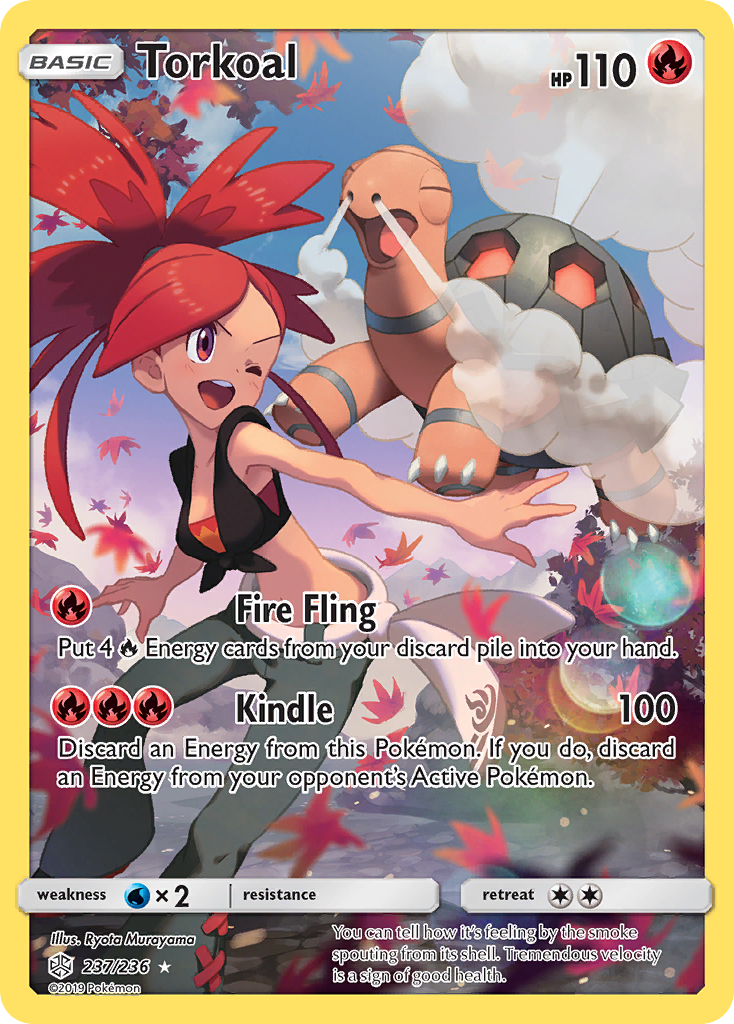 Torkoal (237/236) [Sun & Moon: Cosmic Eclipse] | L.A. Mood Comics and Games
