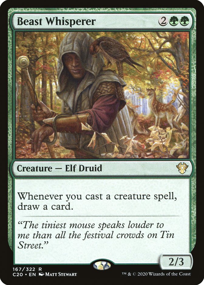 Beast Whisperer [Commander 2020] | L.A. Mood Comics and Games