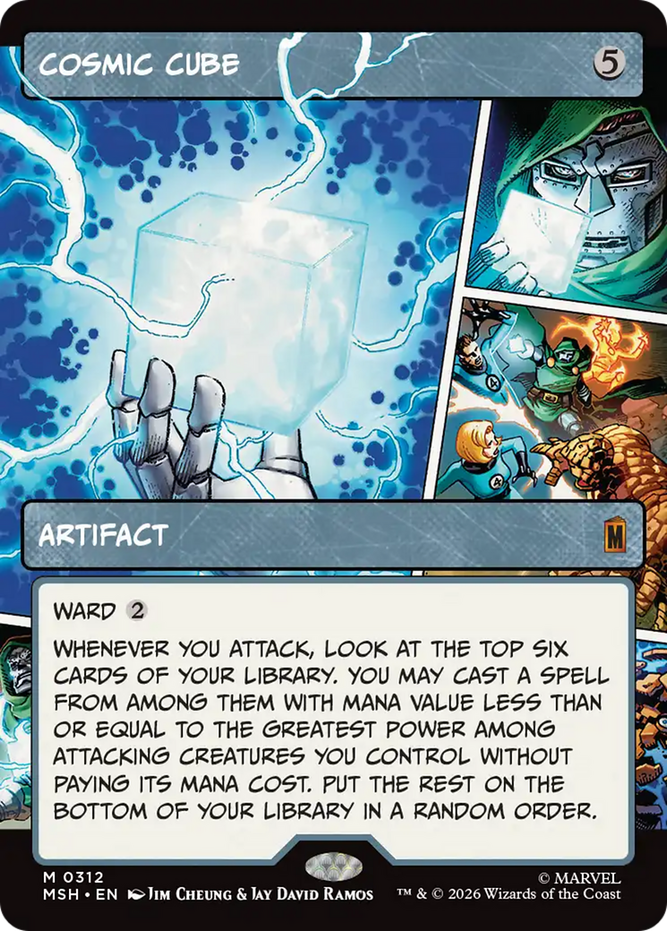 Cosmic Cube (Borderless) (0312) [Marvel Super Heroes] | L.A. Mood Comics and Games
