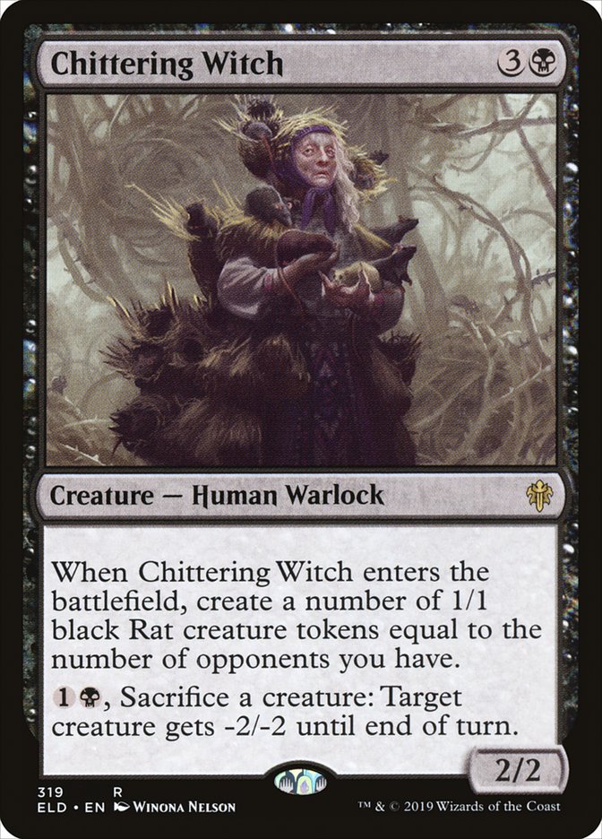 Chittering Witch [Throne of Eldraine] | L.A. Mood Comics and Games