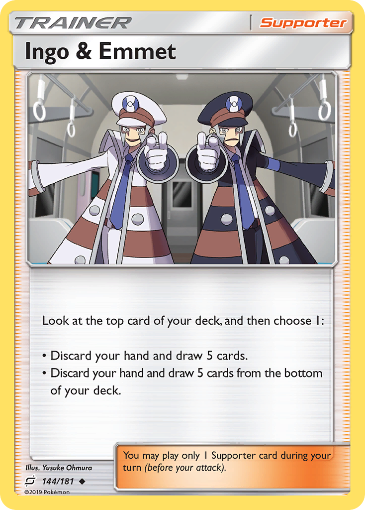 Ingo & Emmet (144/181) [Sun & Moon: Team Up] | L.A. Mood Comics and Games