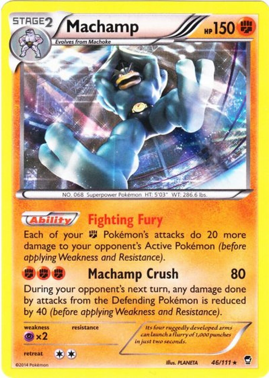 Machamp (46/111) [XY: Furious Fists] | L.A. Mood Comics and Games