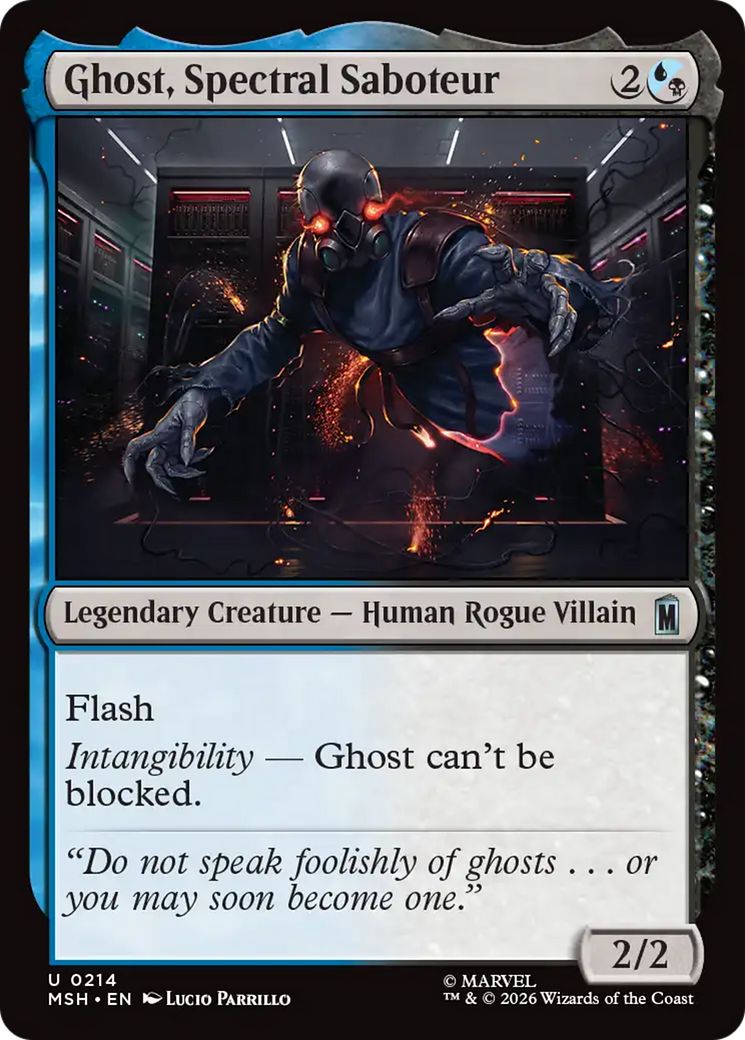 Ghost, Spectral Saboteur [Marvel Super Heroes] | L.A. Mood Comics and Games