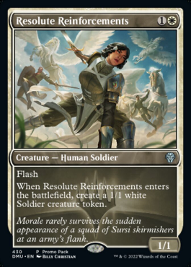 Resolute Reinforcements (Promo Pack) [Dominaria United Promos] | L.A. Mood Comics and Games