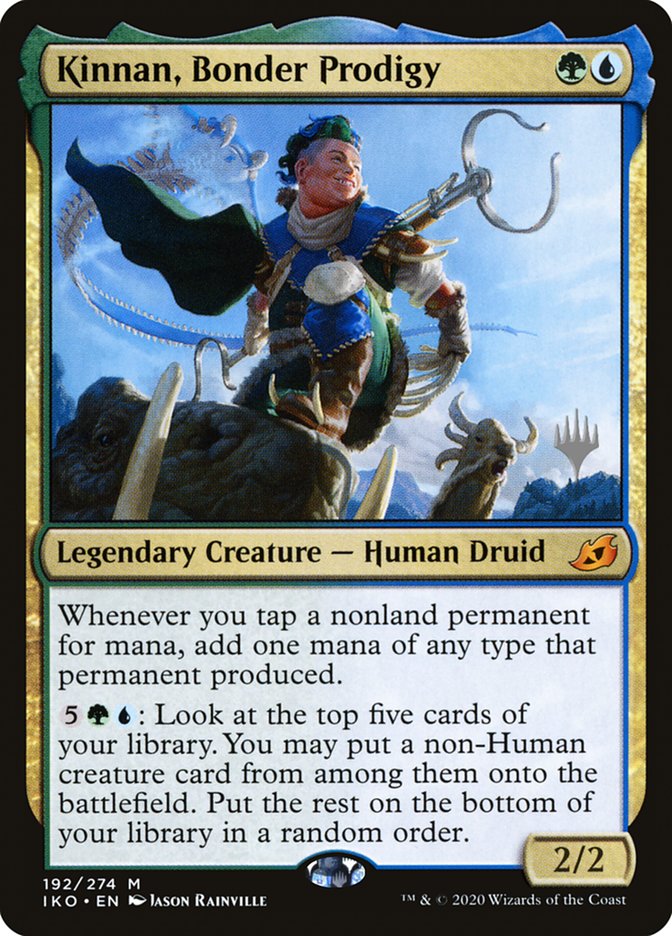 Kinnan, Bonder Prodigy (Promo Pack) [Ikoria: Lair of Behemoths Promos] | L.A. Mood Comics and Games
