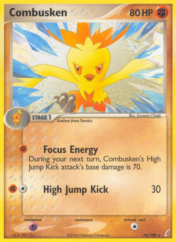 Combusken (16/100) [EX: Crystal Guardians] | L.A. Mood Comics and Games