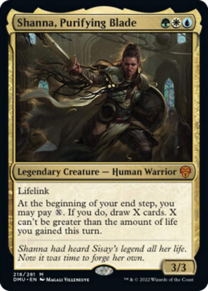 Shanna, Purifying Blade [Dominaria United] | L.A. Mood Comics and Games