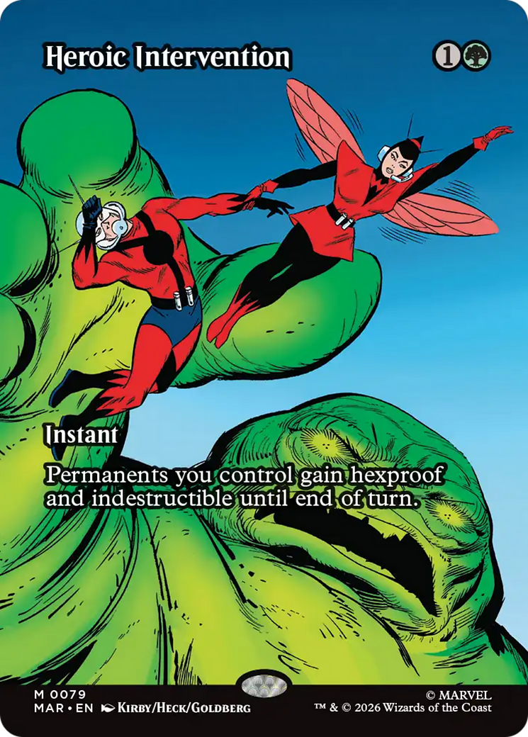 Heroic Intervention (0079) (Borderless) [Marvel Universe: Eternal-Legal] | L.A. Mood Comics and Games