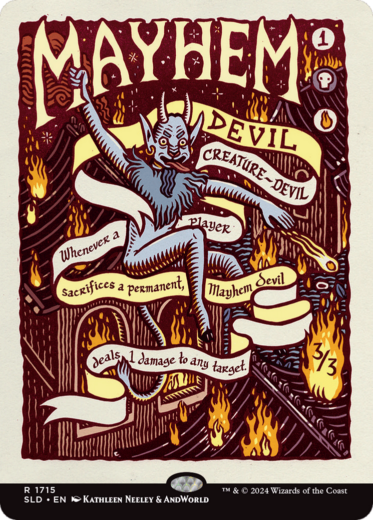 Mayhem Devil [Secret Lair Drop Series] | L.A. Mood Comics and Games