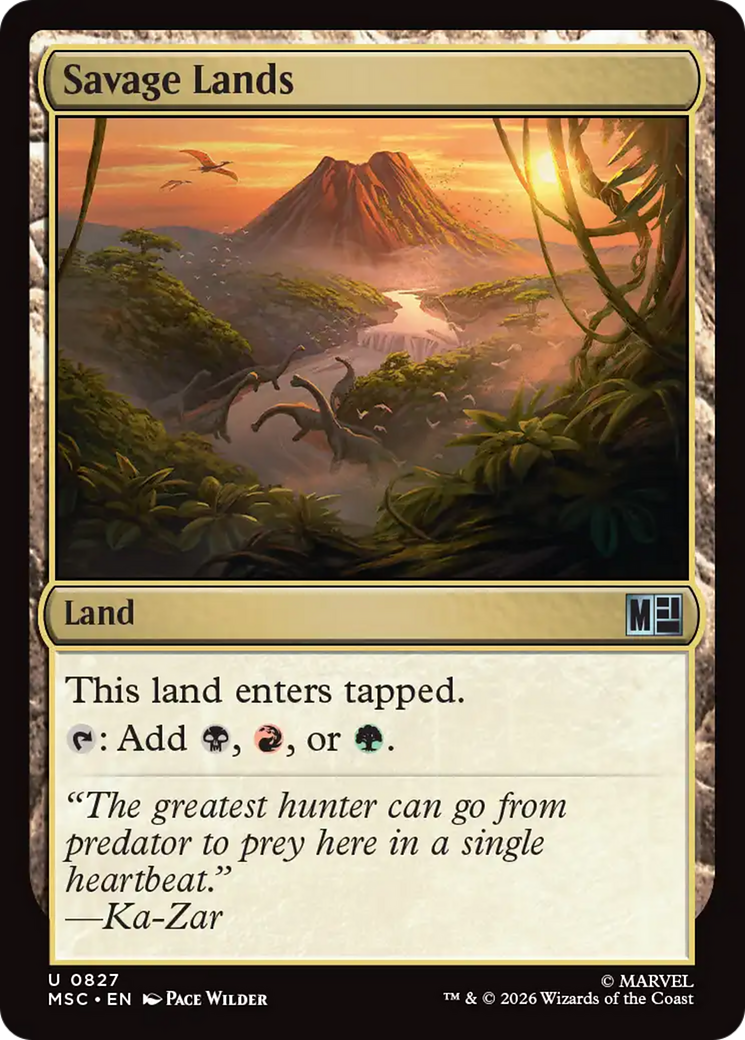 Savage Lands [Marvel Super Heroes Commander] | L.A. Mood Comics and Games