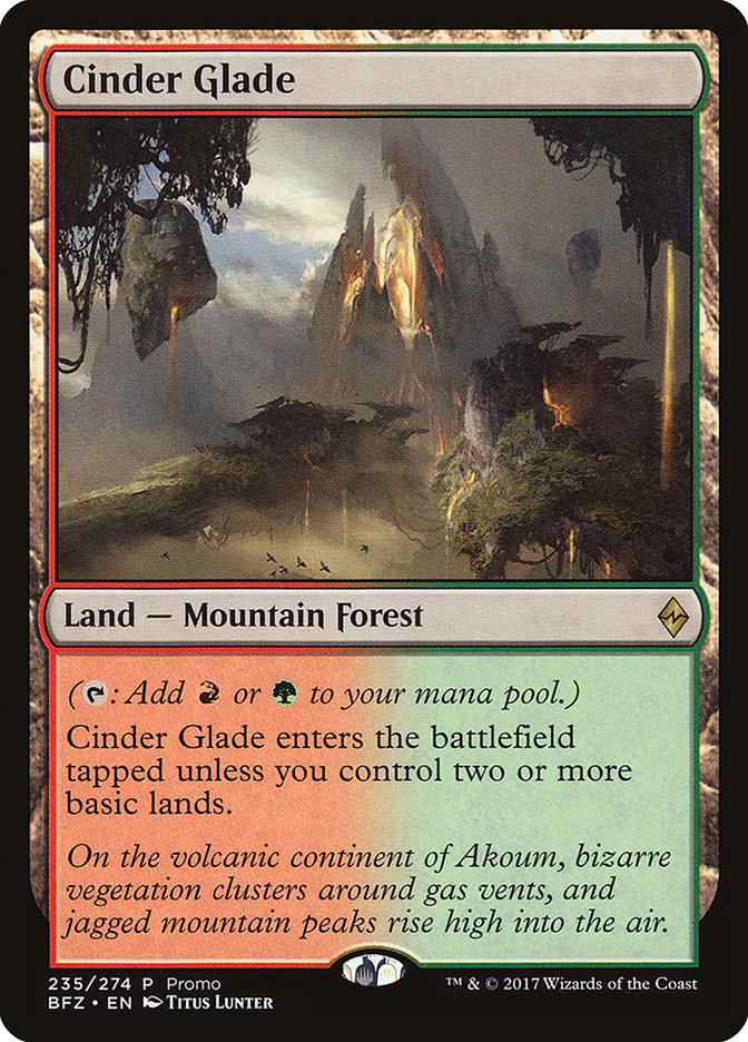 Cinder Glade (Promo) [Standard Showdown Promos] | L.A. Mood Comics and Games