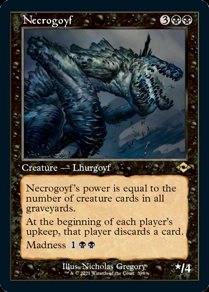 Necrogoyf (Retro Foil Etched) [Modern Horizons 2] | L.A. Mood Comics and Games