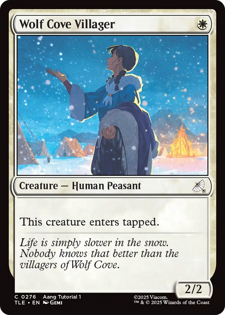 Wolf Cove Villager (0276) [Avatar: The Last Airbender: Eternal-Legal] | L.A. Mood Comics and Games