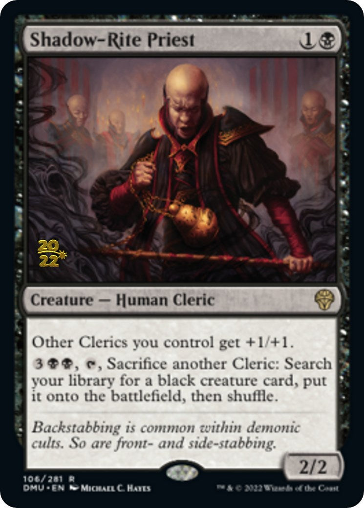 Shadow-Rite Priest [Dominaria United Prerelease Promos] | L.A. Mood Comics and Games