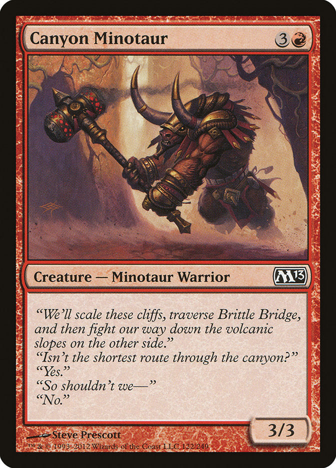 Canyon Minotaur [Magic 2013] | L.A. Mood Comics and Games