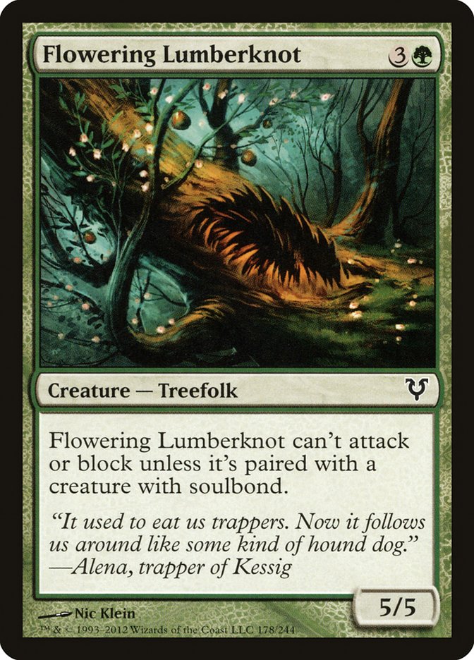 Flowering Lumberknot [Avacyn Restored] | L.A. Mood Comics and Games