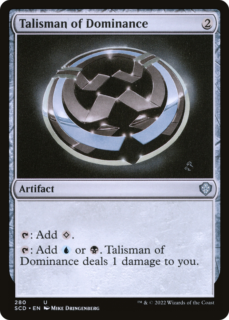 Talisman of Dominance [Starter Commander Decks] | L.A. Mood Comics and Games