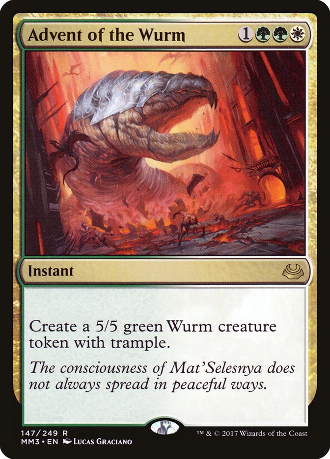 Advent of the Wurm [Modern Masters 2017] | L.A. Mood Comics and Games