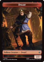 Elf // Dwarf Double-Sided Token [The Hobbit Tokens] | L.A. Mood Comics and Games