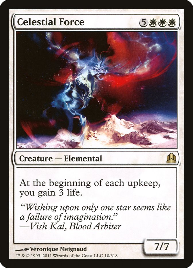 Celestial Force [Commander 2011] | L.A. Mood Comics and Games
