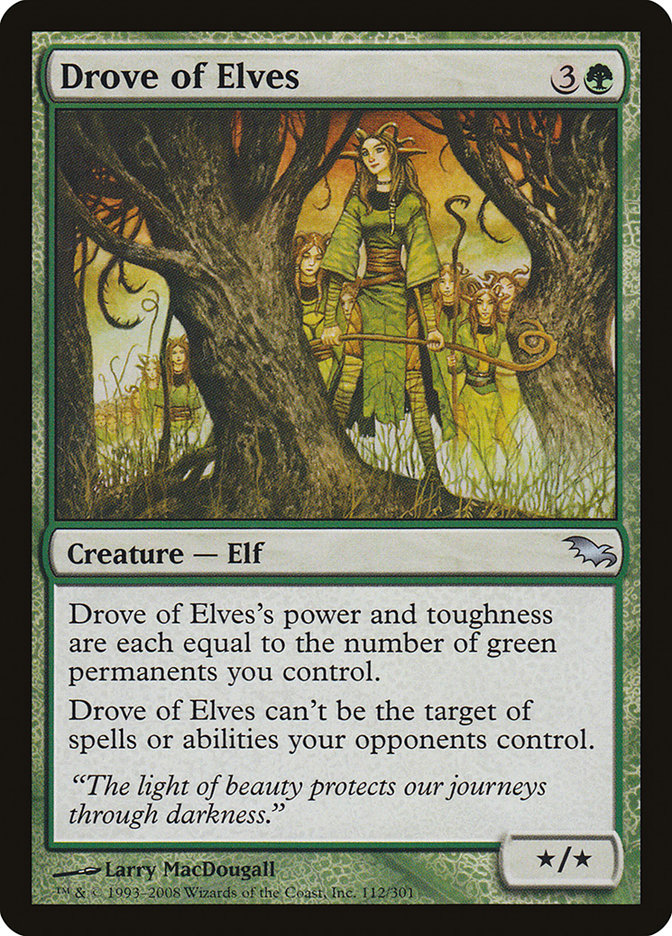 Drove of Elves [Shadowmoor] | L.A. Mood Comics and Games