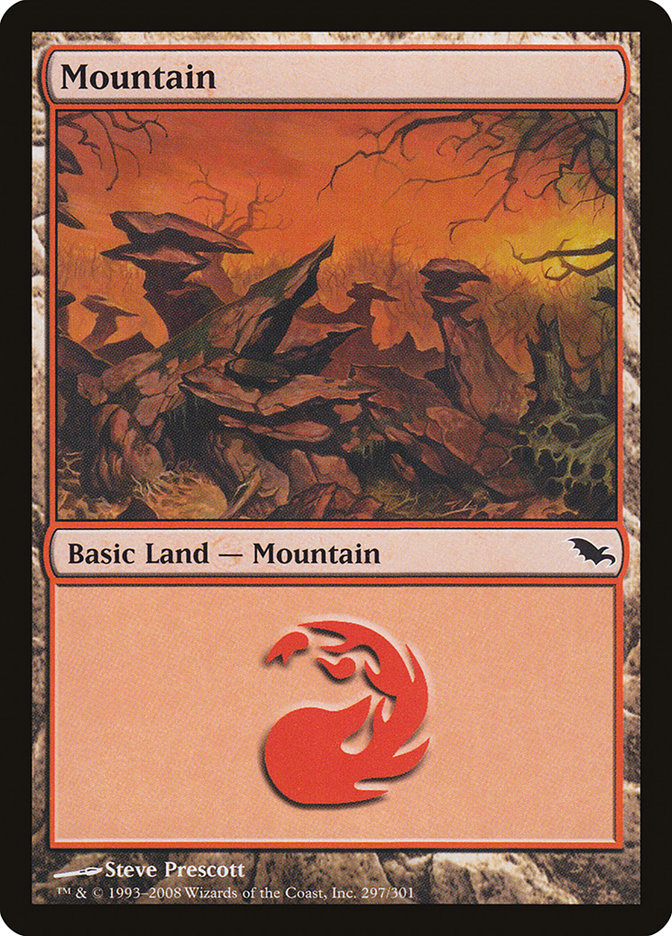 Mountain (297) [Shadowmoor] | L.A. Mood Comics and Games