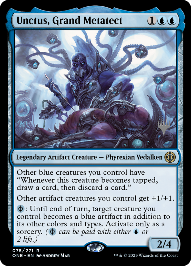Unctus, Grand Metatect (Promo Pack) [Phyrexia: All Will Be One Promos] | L.A. Mood Comics and Games