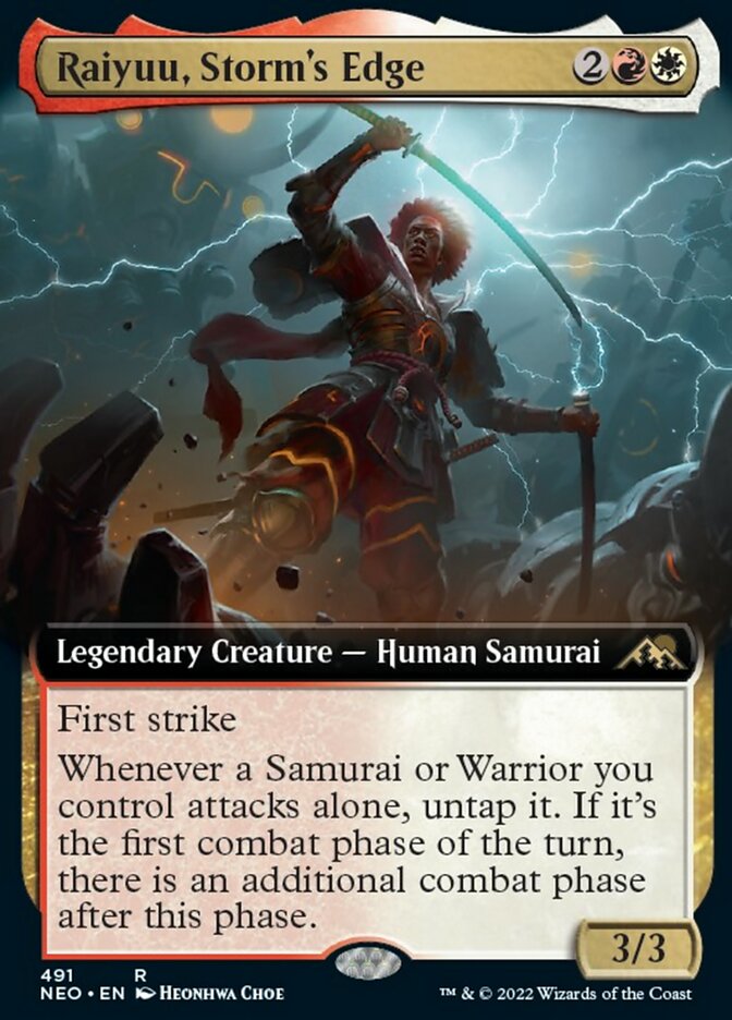 Raiyuu, Storm's Edge (Extended Art) [Kamigawa: Neon Dynasty] | L.A. Mood Comics and Games