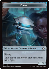Robot // Drone Double-Sided Token [Edge of Eternities Tokens] | L.A. Mood Comics and Games