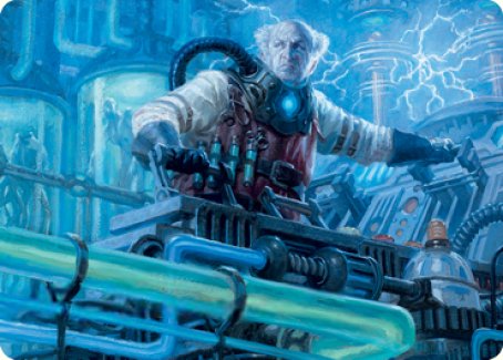 Ludevic, Necrogenius Art Card [Innistrad: Midnight Hunt Art Series] | L.A. Mood Comics and Games