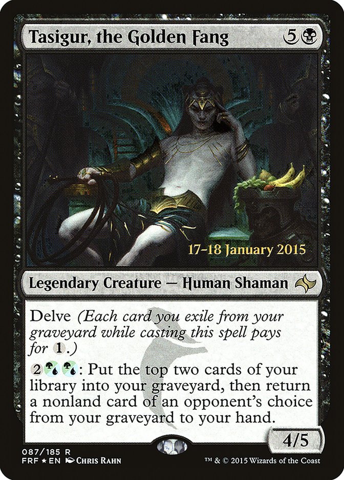 Tasigur, the Golden Fang [Fate Reforged Prerelease Promos] | L.A. Mood Comics and Games