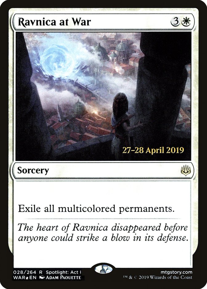 Ravnica at War [War of the Spark Prerelease Promos] | L.A. Mood Comics and Games