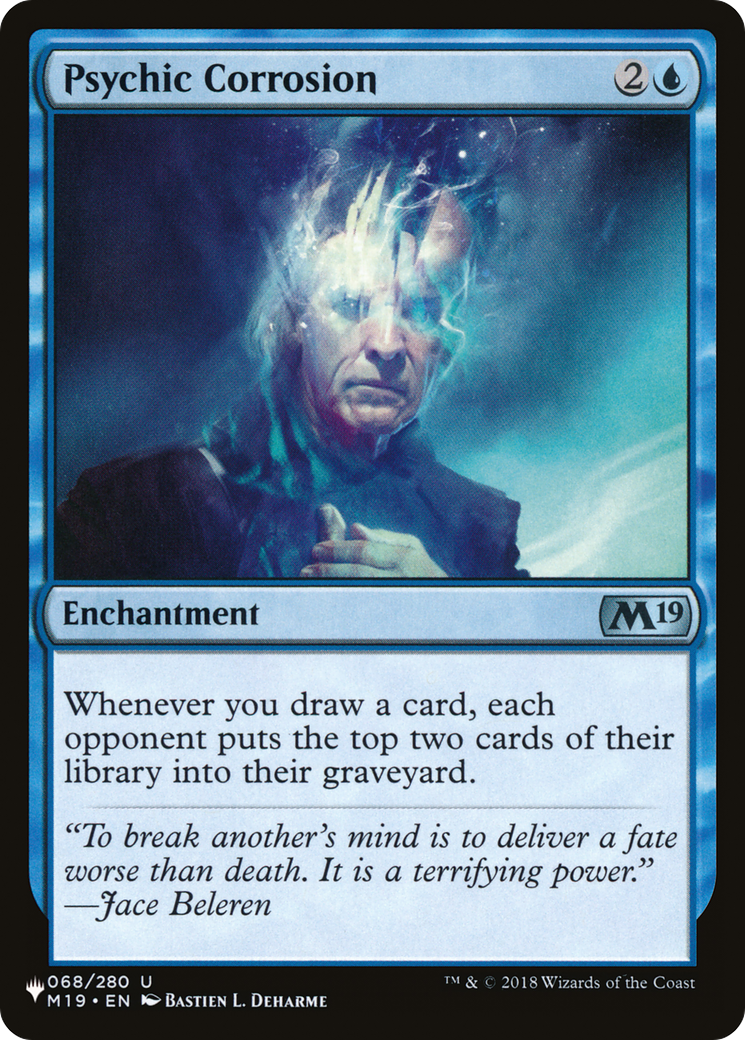 Psychic Corrosion [The List] | L.A. Mood Comics and Games