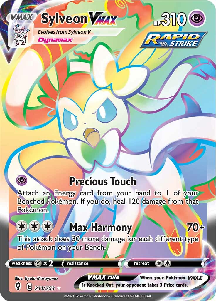 Sylveon VMAX (211/203) [Sword & Shield: Evolving Skies] | L.A. Mood Comics and Games