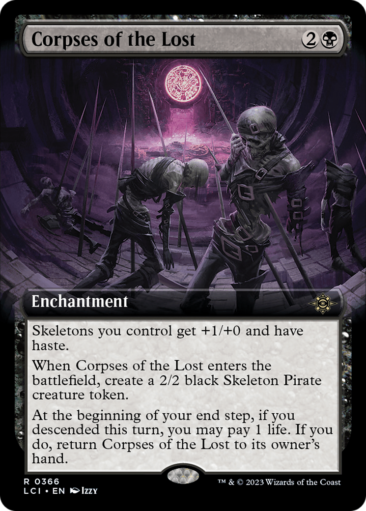 Corpses of the Lost (Extended Art) [The Lost Caverns of Ixalan] | L.A. Mood Comics and Games