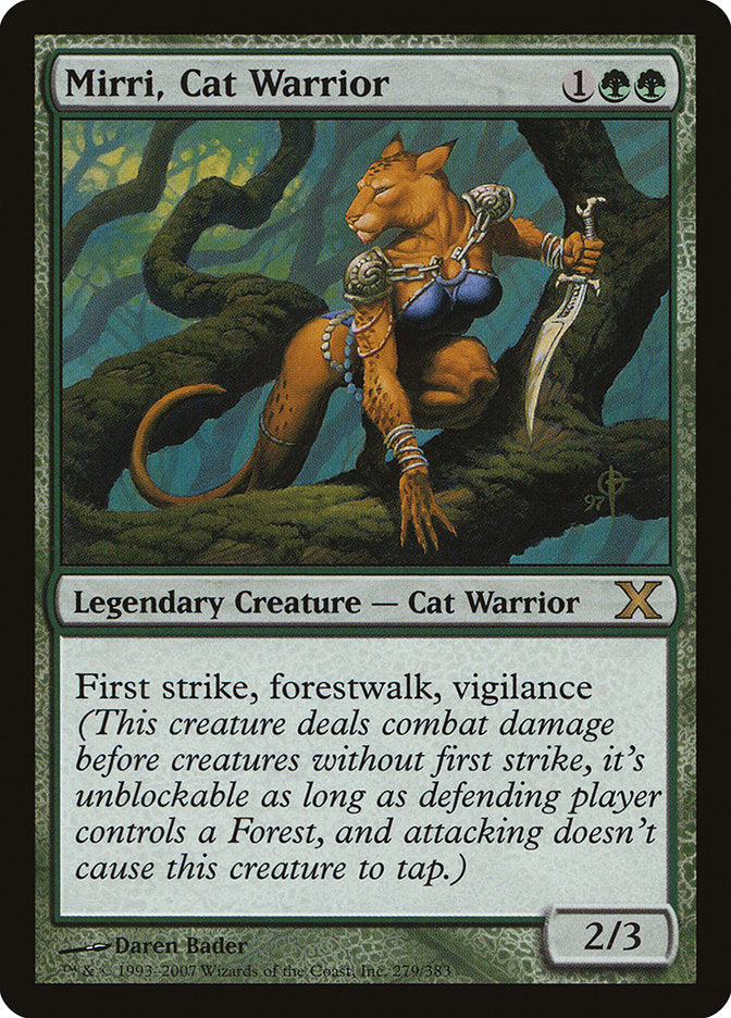 Mirri, Cat Warrior [Tenth Edition] | L.A. Mood Comics and Games