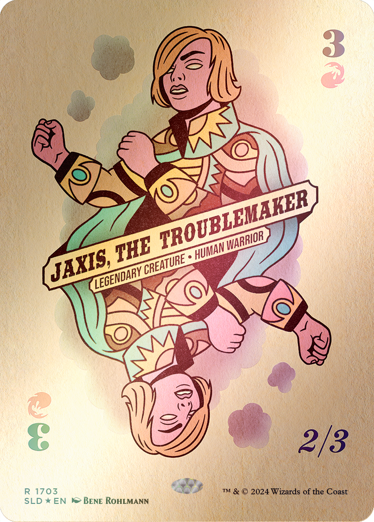 Jaxis, the Troublemaker (Rainbow Foil) [Secret Lair Drop Series] | L.A. Mood Comics and Games