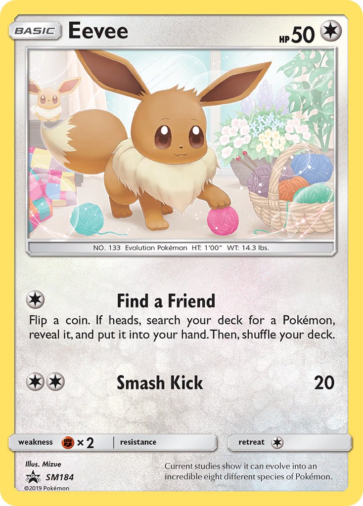 Eevee (SM184) [Sun & Moon: Black Star Promos] | L.A. Mood Comics and Games