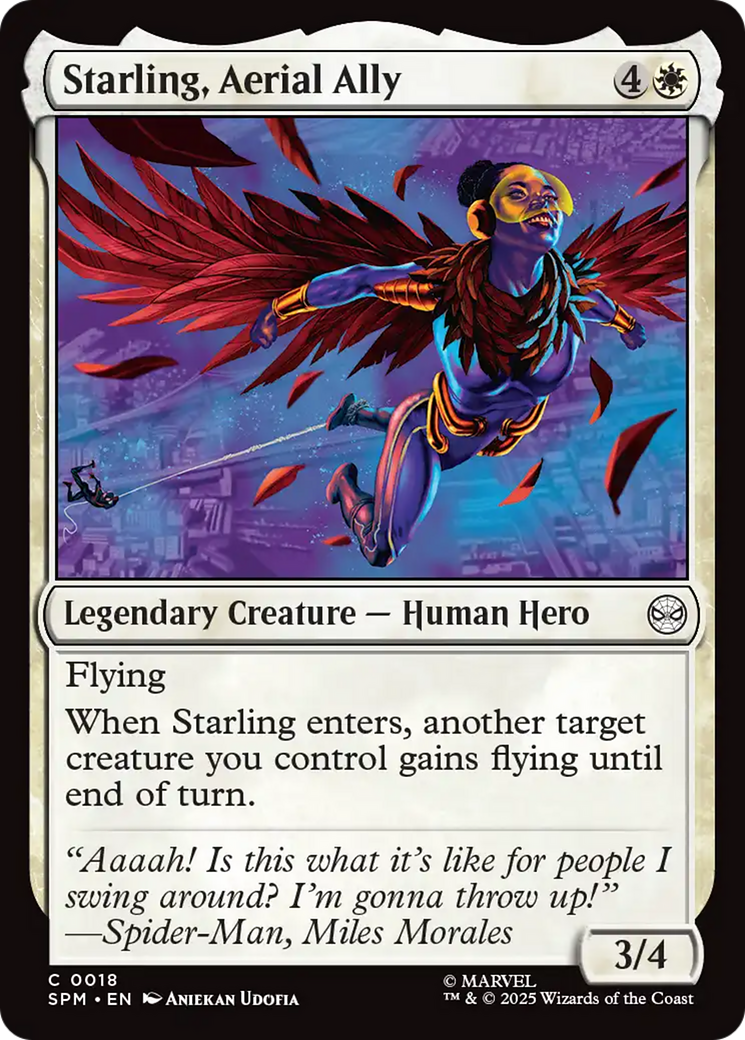 Starling, Aerial Ally [Marvel's Spider-Man] | L.A. Mood Comics and Games